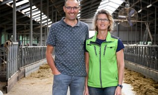 Bart en Colinda van Dijk verhuisden naar de zandgronden in Drenthe en boeren zeer bewust met oog voor dier en milieu. Foto: Ilona van Dijk.