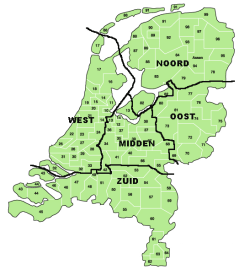Indeling Nederland bij analyse KringloopWijzer Indeling Nederland bij analyse KringloopWijzer