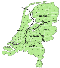 Indeling Nederland bij analyse KringloopWijzer