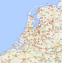 Overzicht locatie deelnemers aan BEP-pilot Overzicht locatie deelnemers aan BEP-pilot