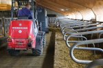Na het scheiden van de mest wordt de droge fractie gebruikt als boxenvulling.