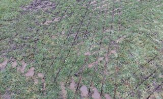 Foto 4.a.: Fout: overlap op de geer